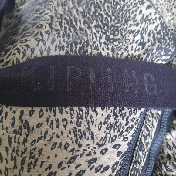 Kipling Wheeled Duffle Animal Print Nylon Wheeled Luggage, Travel Bag 11x15x28 - Picture 12 of 15